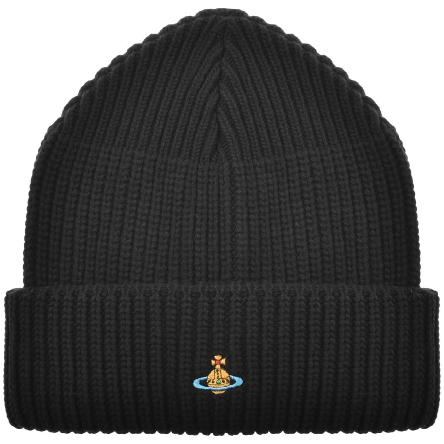 Vivienne Westwood Wool Knit Beanie Black | Mainline Menswear us
